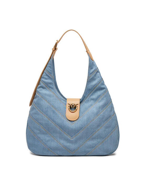 PINKO Pinko Kabelka Hobo Big PE 24 PLTT 102785 A1KK Modrá