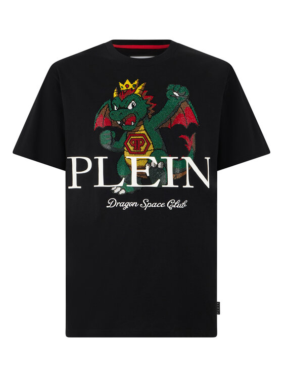 PHILIPP PLEIN PHILIPP PLEIN T-Shirt 31115 Czarny Regular Fit