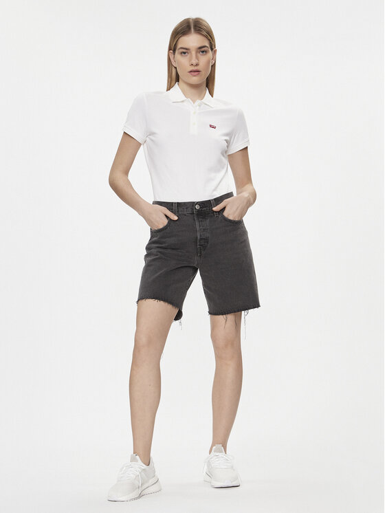Levi's® Levi's® Tricou polo 52599-0000 Alb Slim Fit