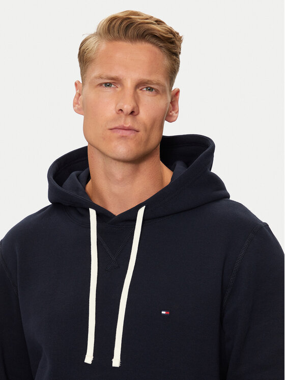 Tommy Hilfiger Mikina Essential MW0MW37230 Tmavomodrá Regular Fit