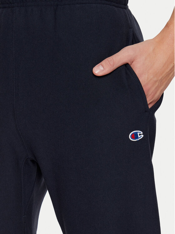 Champion Champion Спортивні штани 220709 Cиній Relaxed Fit