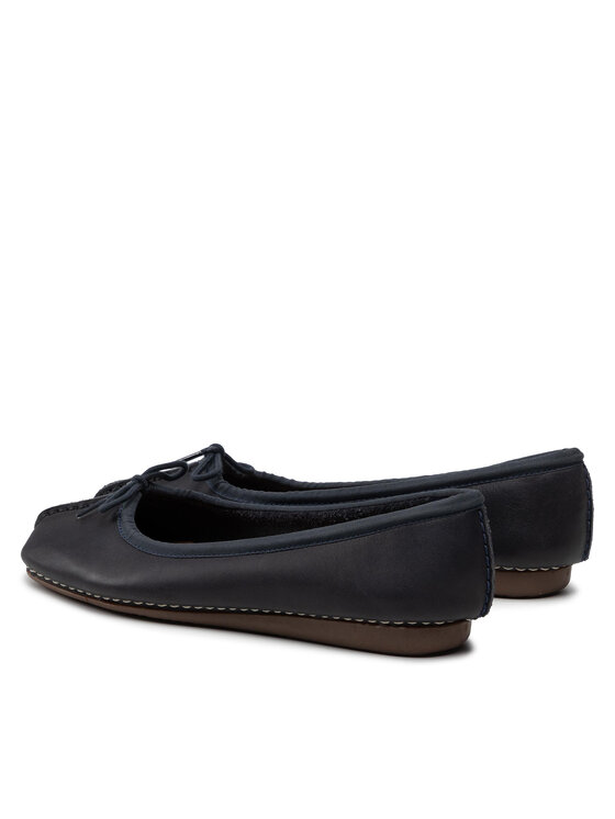 Clarks Clarks Μπαλαρίνες Freckle Ice 203529324 Σκούρο μπλε