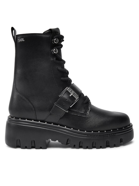 KARL LAGERFELD KARL LAGERFELD Туристически oбувки KL45354 Черен