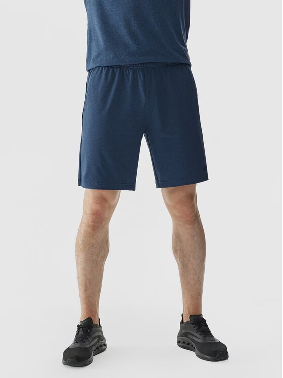4F 4F Pantaloncini sportivi 4FWAW24TFSHM698-31M Blu Regular Fit