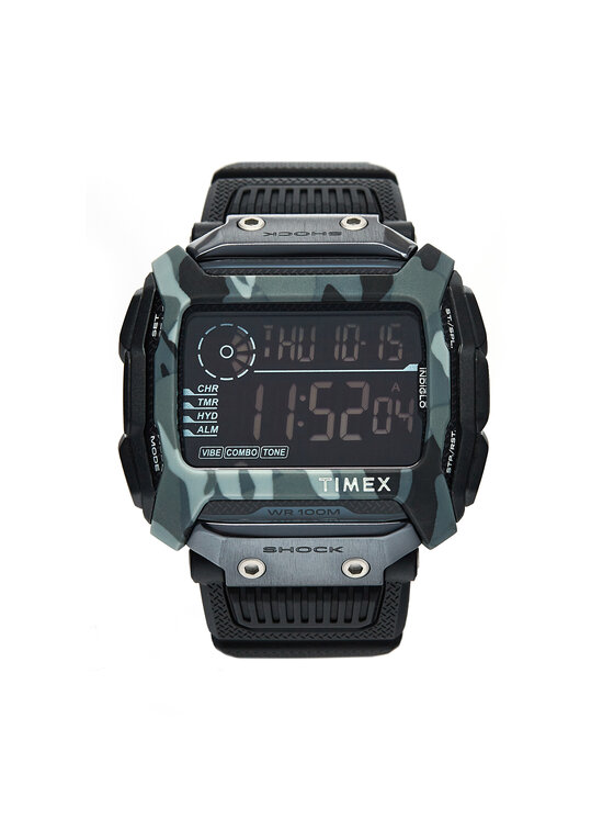 Timex Pulkstenis Command TW5M18200 Melns