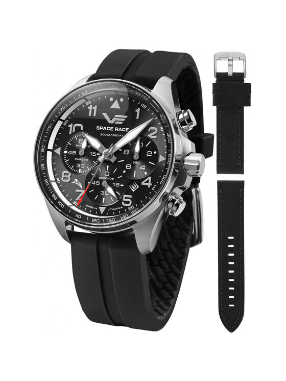 Vostok Europe Vostok Europe Zegarek 6S20-325A741SB Czarny