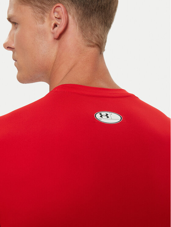 Under Armour Under Armour Maglietta tecnica Ua Hg Armour 1361524 Rosso Slim Fit