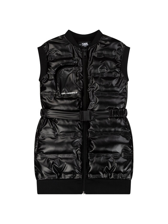 KARL LAGERFELD KARL LAGERFELD Telovnik Z12226 D Črna Regular Fit