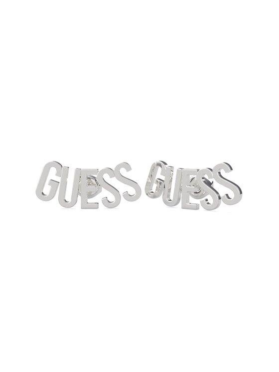 Guess Guess Naušnice JUBE20000JW-RH Stříbrná