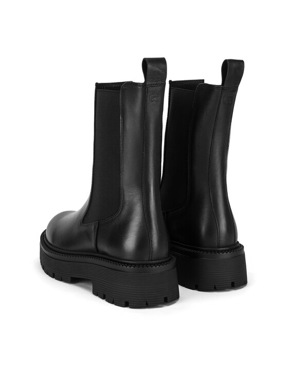 Gino Rossi Gino Rossi Kotníková obuv s elastickým prvkem GESME-3583-24 Černá
