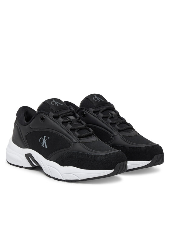Calvin Klein Jeans Calvin Klein Jeans Tenisice Retro Tennis Mg Mix YW0YW01743 Crna