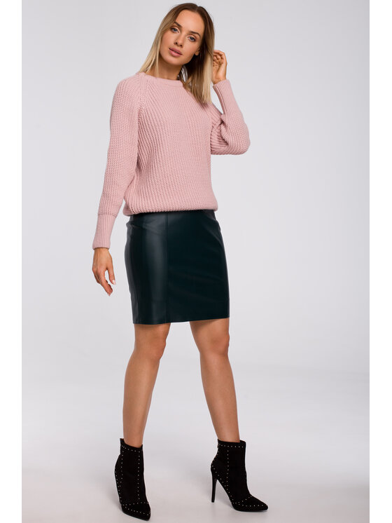 Made of Emotion Made of Emotion Sweter M537 Różowy