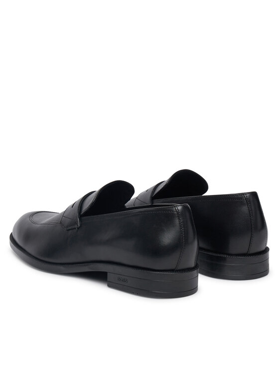 BOSS BOSS Loaferke Tayil 50541699 Črna
