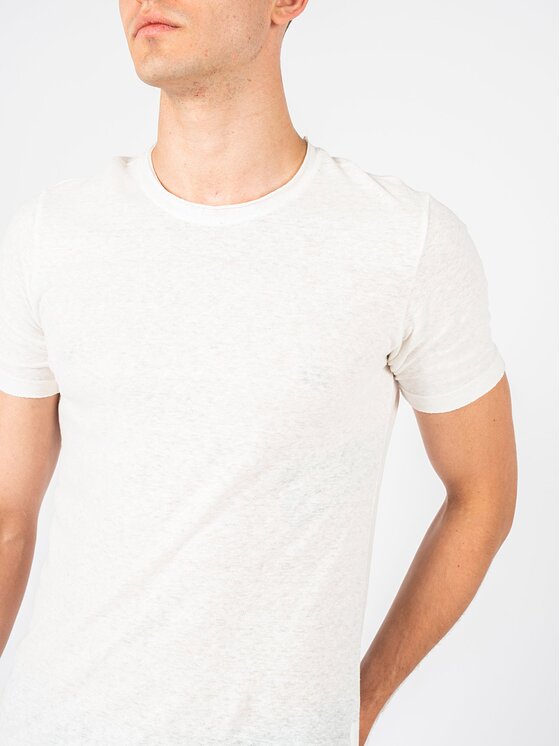 Xagon Xagon T-shirt P2308 2JX 2405 Écru Regular Fit