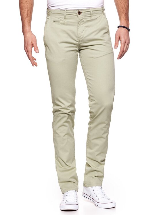 Wrangler Wrangler Pantaloni chino CHINO Beige Slim Fit