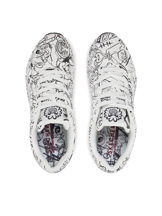 Skechers Skechers Sneakersy 177972/WBK Biały