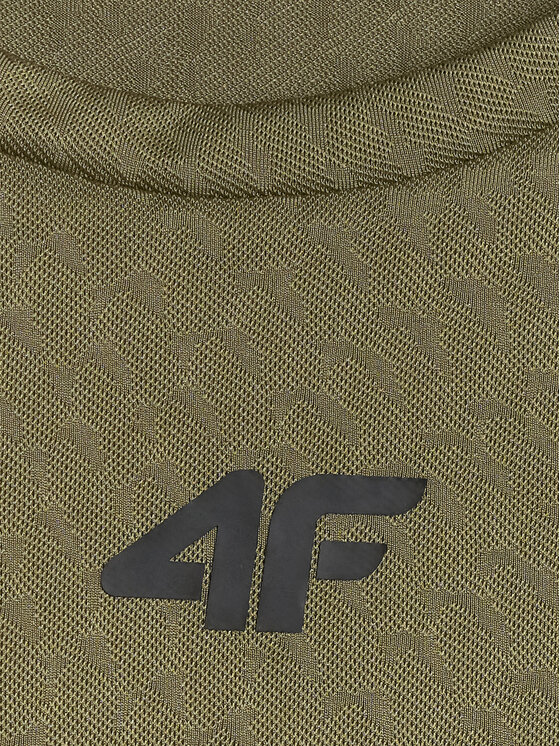 4F 4F T-Shirt SOLAR PUNK Khaki Slim Fit