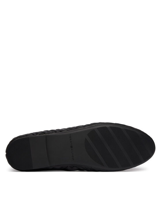 Tommy Hilfiger Tommy Hilfiger Ballerine Th Quilted Ballerina FW0FW09264 Nero