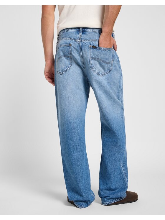 Lee Lee Jeansy ASHER Niebieski Loose Fit