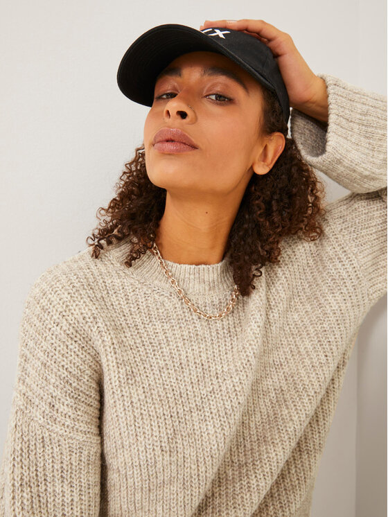 JJXX JJXX Sweter 12245453 Beżowy Relaxed Fit