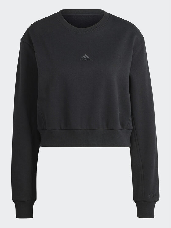 adidas adidas Majica dugih rukava ALL SZN Fleece IW1225 Crna Regular Fit