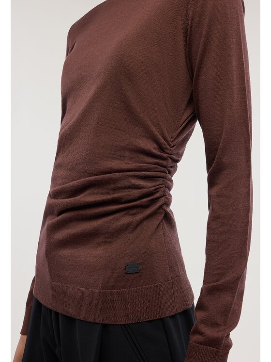 Trussardi Trussardi Maglione M0196001266N077 Marrone Slim Fit