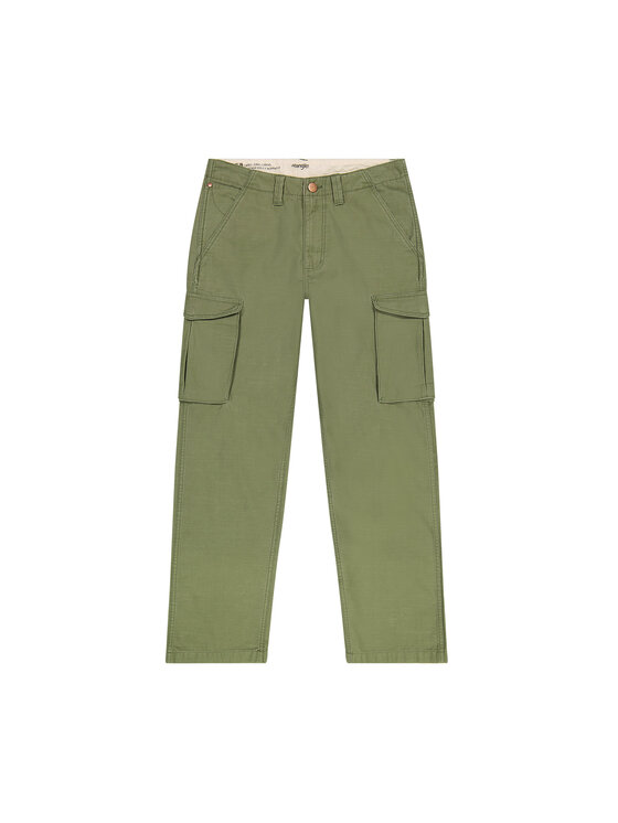 Wrangler Wrangler Spodnie materiałowe CASEY JONES Brązowy Regular Fit