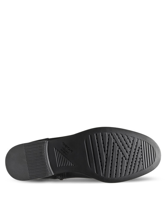 Geox Geox Kozačky ve vojenském stylu D Camexia Np Abx D566WB 00043 C9999 Černá