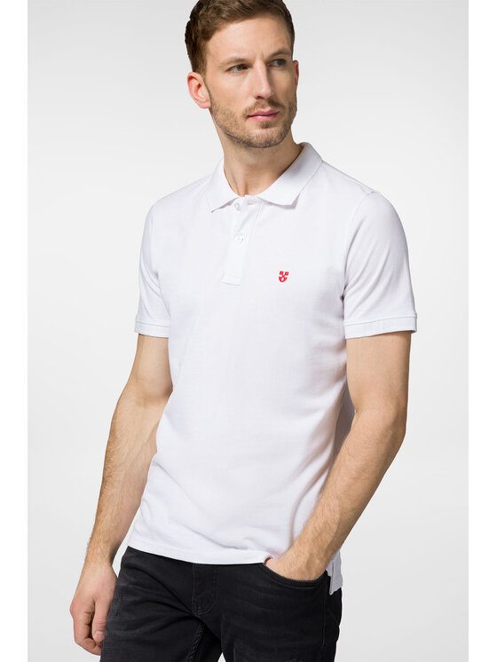 Próchnik Próchnik Polo PM 1 PO073123000002 Biały Slim Fit