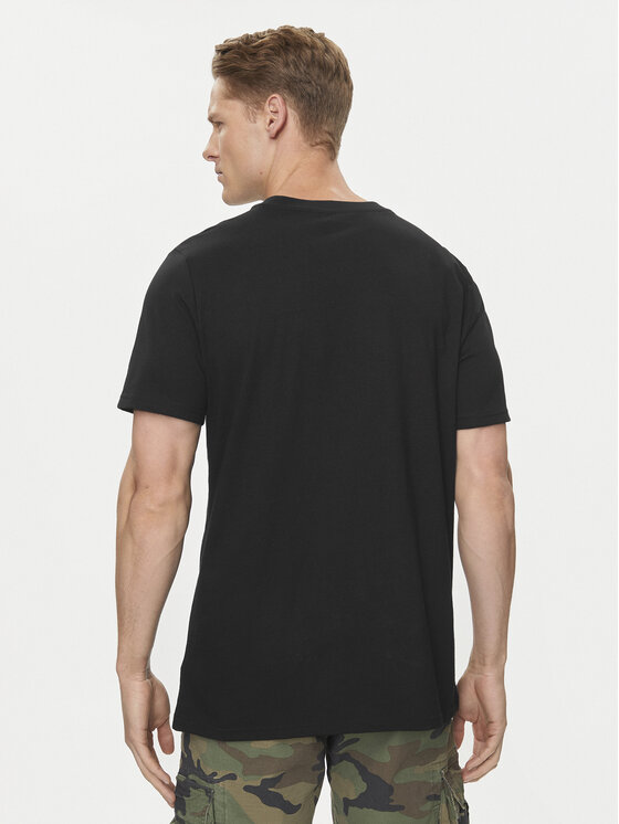 Gap Gap T-krekls 857901-05 Melns Regular Fit