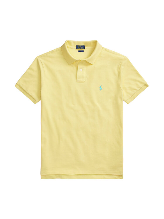 Polo Ralph Lauren Polo Ralph Lauren Поло Core Replen 710795080 Жовтий Slim Fit