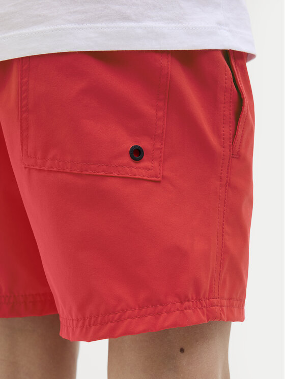 Jack & Jones Junior Jack & Jones Junior Σορτς κολύμβησης Maui 12273847 Κόκκινο Regular Fit