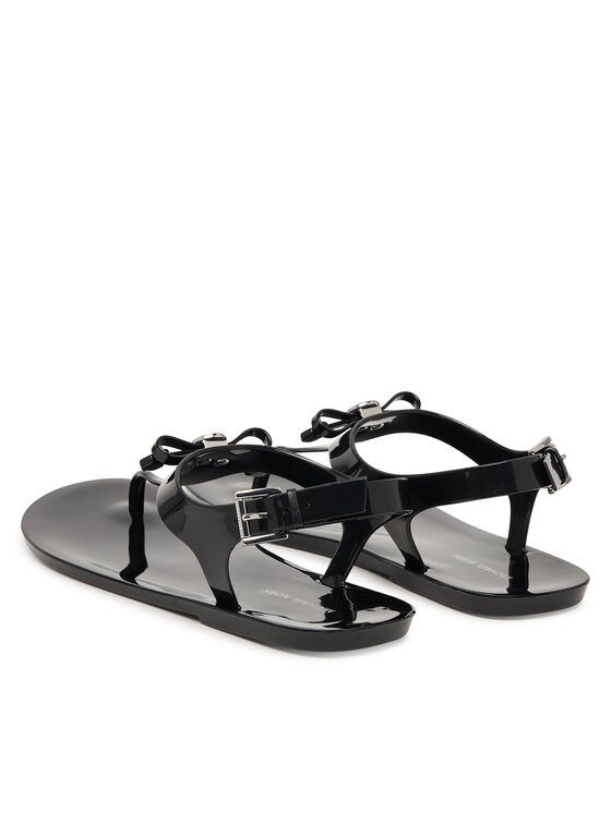 MICHAEL Michael Kors MICHAEL Michael Kors Basutės Eva Thong 40S6EVFA1Q Juoda