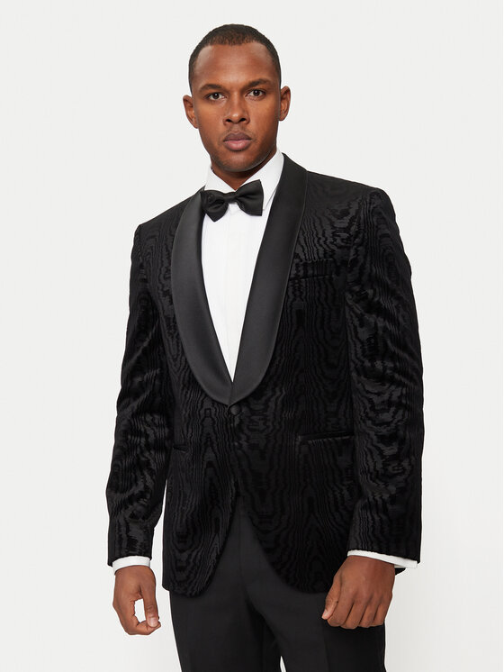 Boss Bleizers H-Jeckson-Tux-231 50527994 Melns Slim Fit