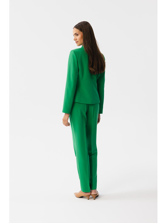 Stylove Stylove Marynarka S353 Zielony Modern Fit
