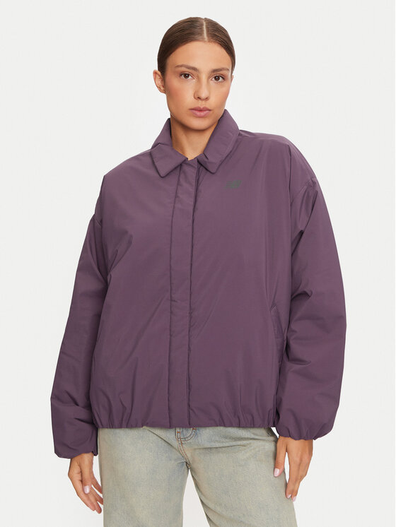 New Balance New Balance Bunda pro přechodné období WJ43506 Fialová Oversize