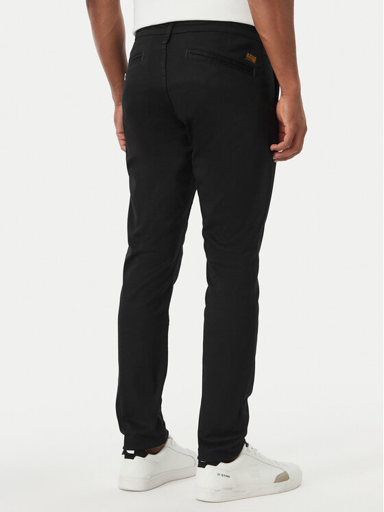 G-STAR G-Star Raw Чіноси Chino 3.0 D25179 C105 Чорний Skinny Fit
