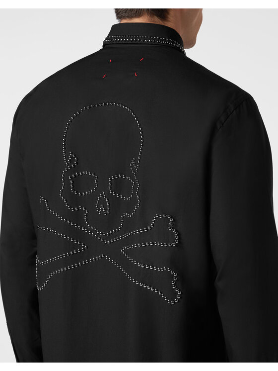 PHILIPP PLEIN PHILIPP PLEIN Camicia 9267 Nero Fitted Fit