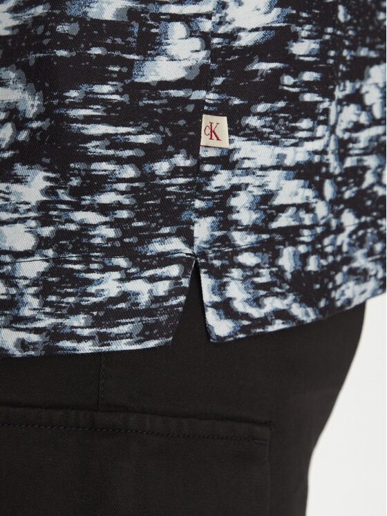 Calvin Klein Swimwear Calvin Klein Swimwear Cămașă KM0KM01148 Gri Regular Fit