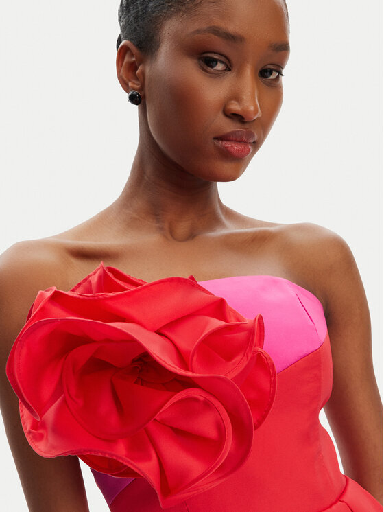 Babylon Babylon Rochie de seară S00873 Roșu Regular Fit