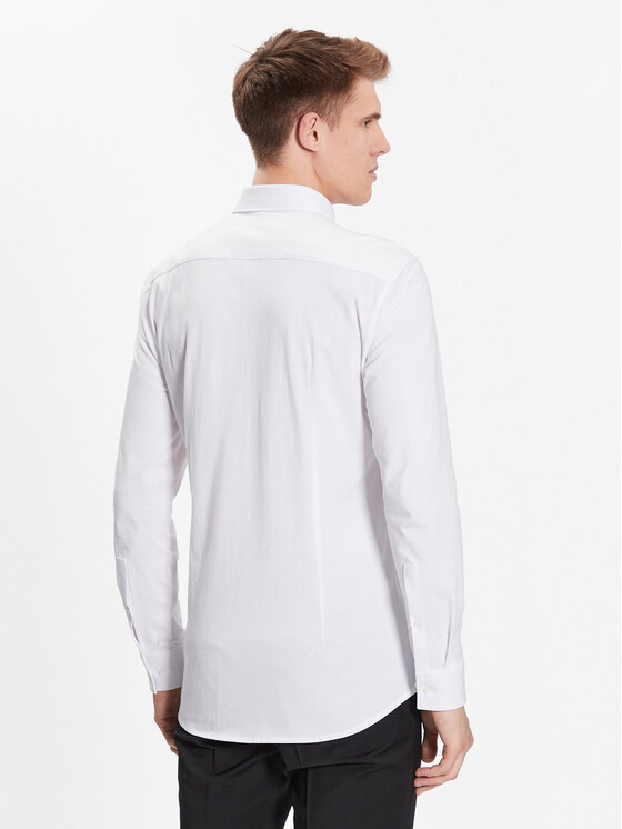 HUGO Hugo Camicia 50479394 Bianco Slim Fit