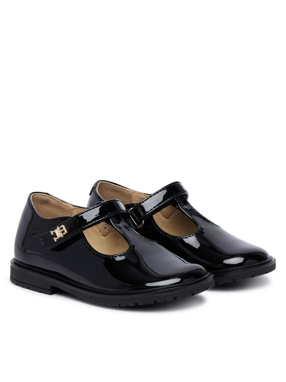 Tommy Hilfiger Tommy Hilfiger Pantofi Low Cut Shoe T1A4-35126-0774 Negru