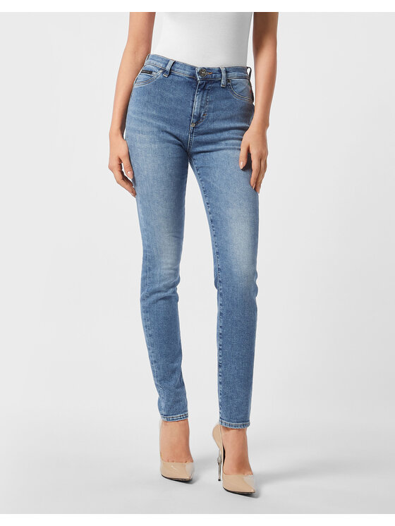 PHILIPP PLEIN PHILIPP PLEIN Jeggings 27207 Blu