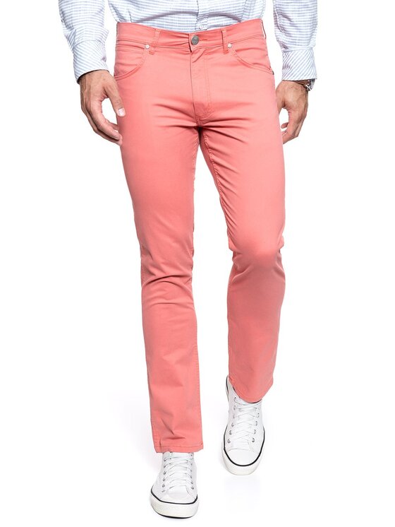 Wrangler Wrangler Pantaloni di tessuto GREENSBORO Rosa Straight Fit