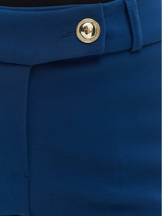 Rinascimento Rinascimento Pantaloni din material CFC0128638003 Albastru Slim Fit