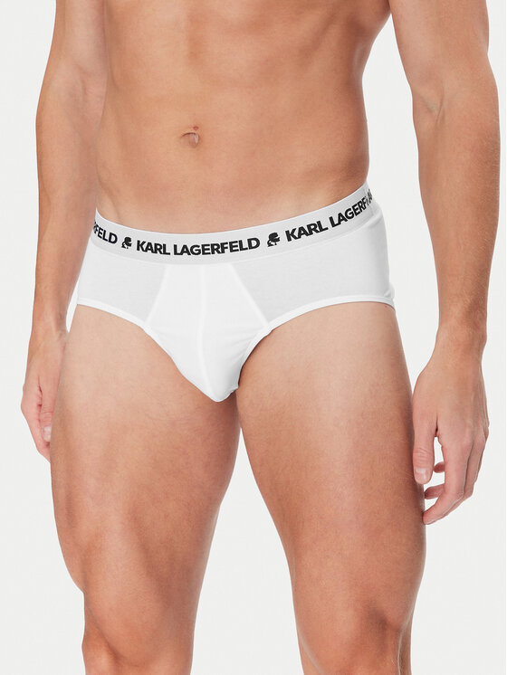 KARL LAGERFELD KARL LAGERFELD Set di 3 slip A1M47152 Bianco