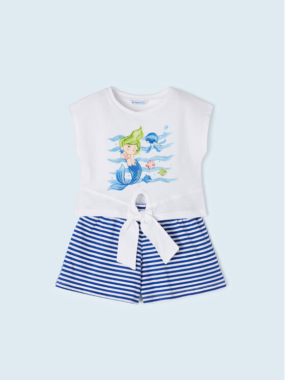Completo T-shirt e pantaloncini 3216 Multicolore