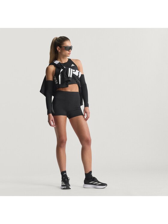 adidas adidas Szorty sportowe 155185 Czarny Fitted Fit