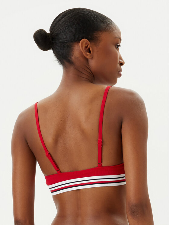 Tommy Hilfiger Tommy Hilfiger Vrchní část bikin UW0UW05806 Červená