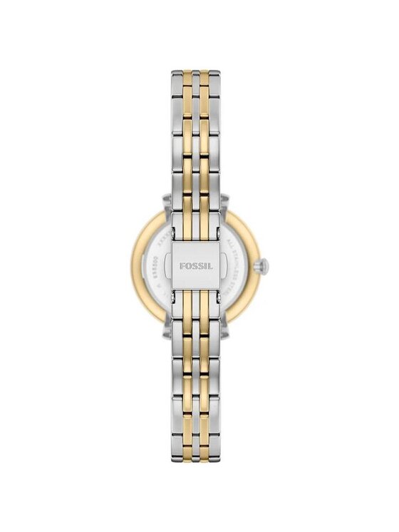 Fossil Fossil Zegarek ES5500 Srebrny